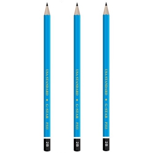 Hộp 12 Cây Viết Chì Gỗ 2B Gstar P333-2B