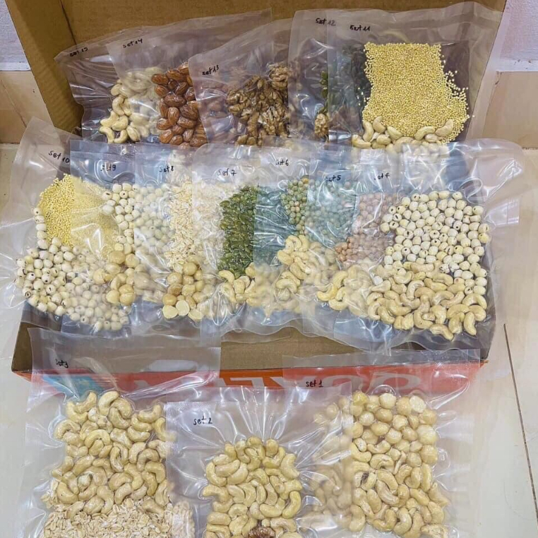 Set Hạt dinh dưỡng làm sữa 50g dùng cho máy làm sữa mini 600ml