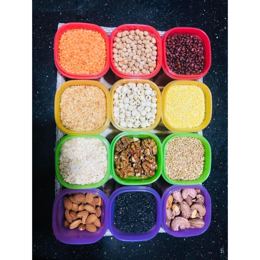 Set Hạt dinh dưỡng làm sữa 50g dùng cho máy làm sữa mini 600ml