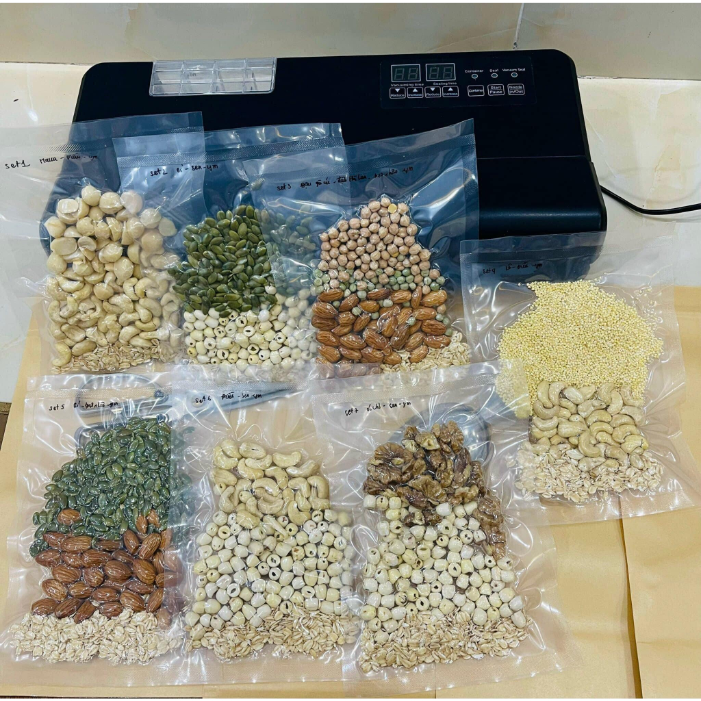 Set Hạt dinh dưỡng làm sữa 50g dùng cho máy làm sữa mini 600ml