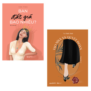 Sách - combo: bạn đắt giá bao nhiêu? + tao nhã và quyết đoán