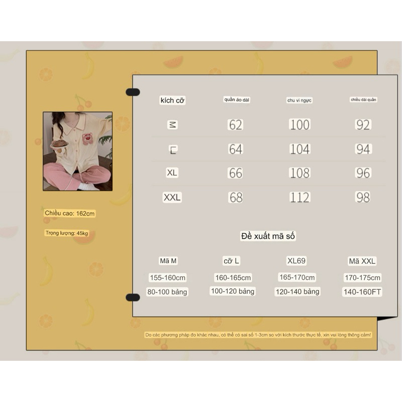 Bộ pyjama bộquần áo chất Waffle cổ bẻ bộ đồ ngủ tay dài chấtcotton thêu dễ thương thời trang xuân ,thu,đông cho nữ