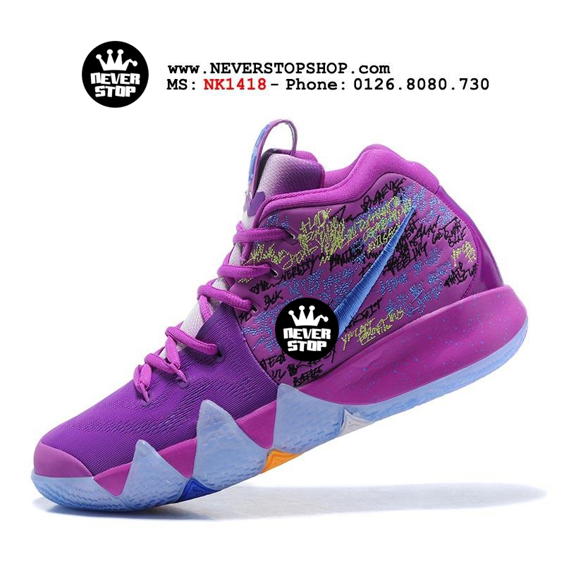 Giày bóng rổ KYRIE 4 CONFETTI hàng độc 2 màu siêu phẩm bản đẹp chất lượng cao nhất FREESHIP+TẶNG VỚ | NeverStopShop.com