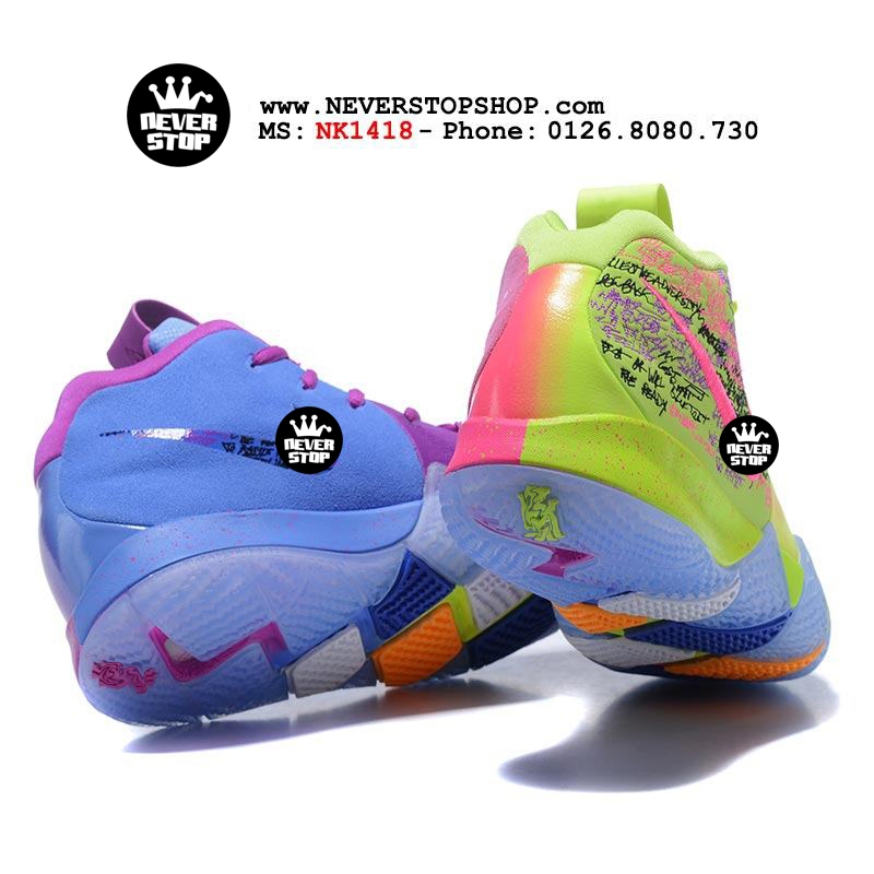 Giày bóng rổ KYRIE 4 CONFETTI hàng độc 2 màu siêu phẩm bản đẹp chất lượng cao nhất FREESHIP+TẶNG VỚ | NeverStopShop.com