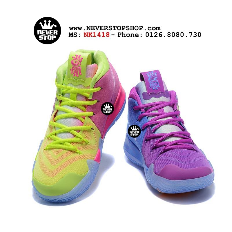 Giày bóng rổ KYRIE 4 CONFETTI hàng độc 2 màu siêu phẩm bản đẹp chất lượng cao nhất FREESHIP+TẶNG VỚ | NeverStopShop.com