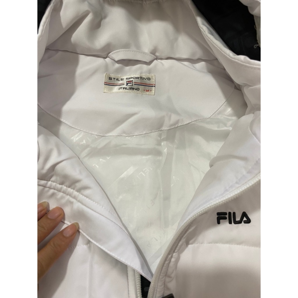 ÁO GILE PHAO, ÁO GILE BÔNG FILA NỮ XUẤT DƯ XỊN, MŨ CÓ THỂ THÁO RỜI