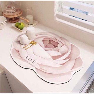 Size 30x40cm Thảm silicon úp cốc chén thấm nước