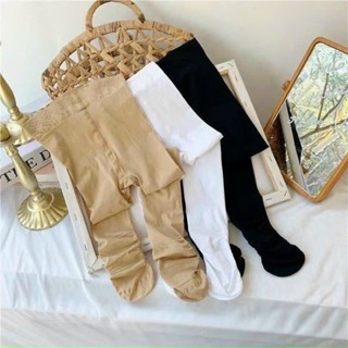 Quần tất giấy cho bé gái hàng xuất Nga_Mầu đen, da và trắng XHN795