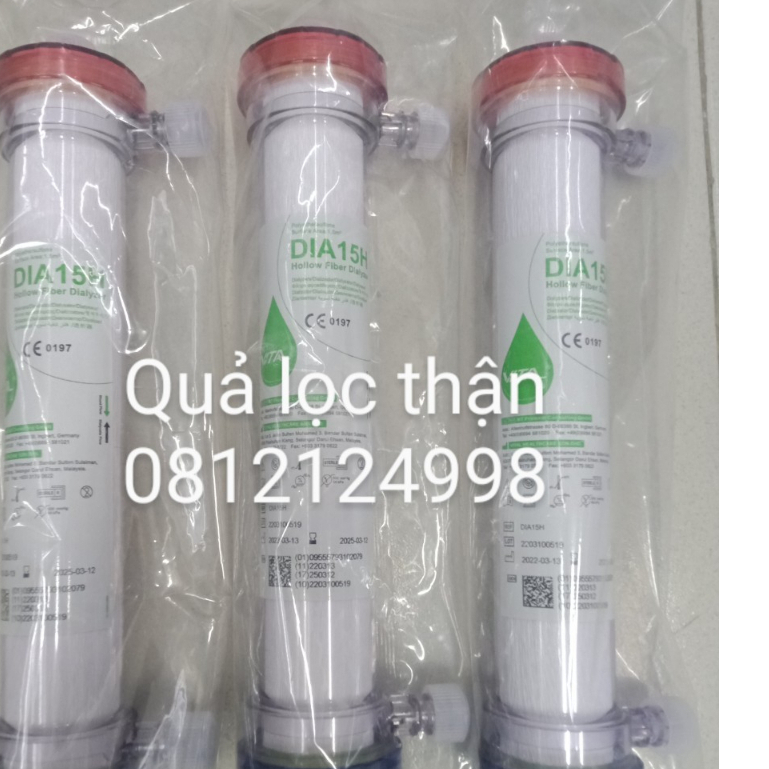 Quả lọc thận nhân tạo VITAL 15H