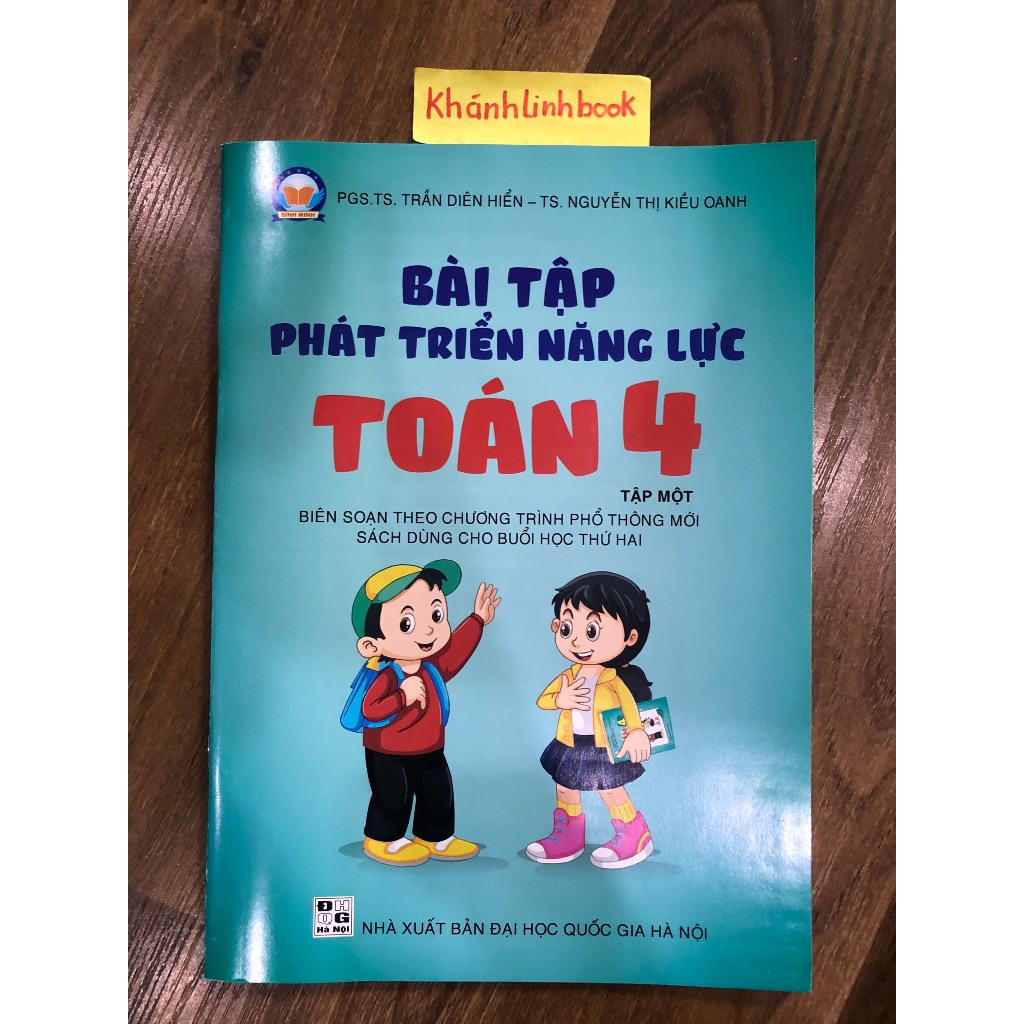Sách - Bài tập phát triển năng lực Toán 4 Tập 1