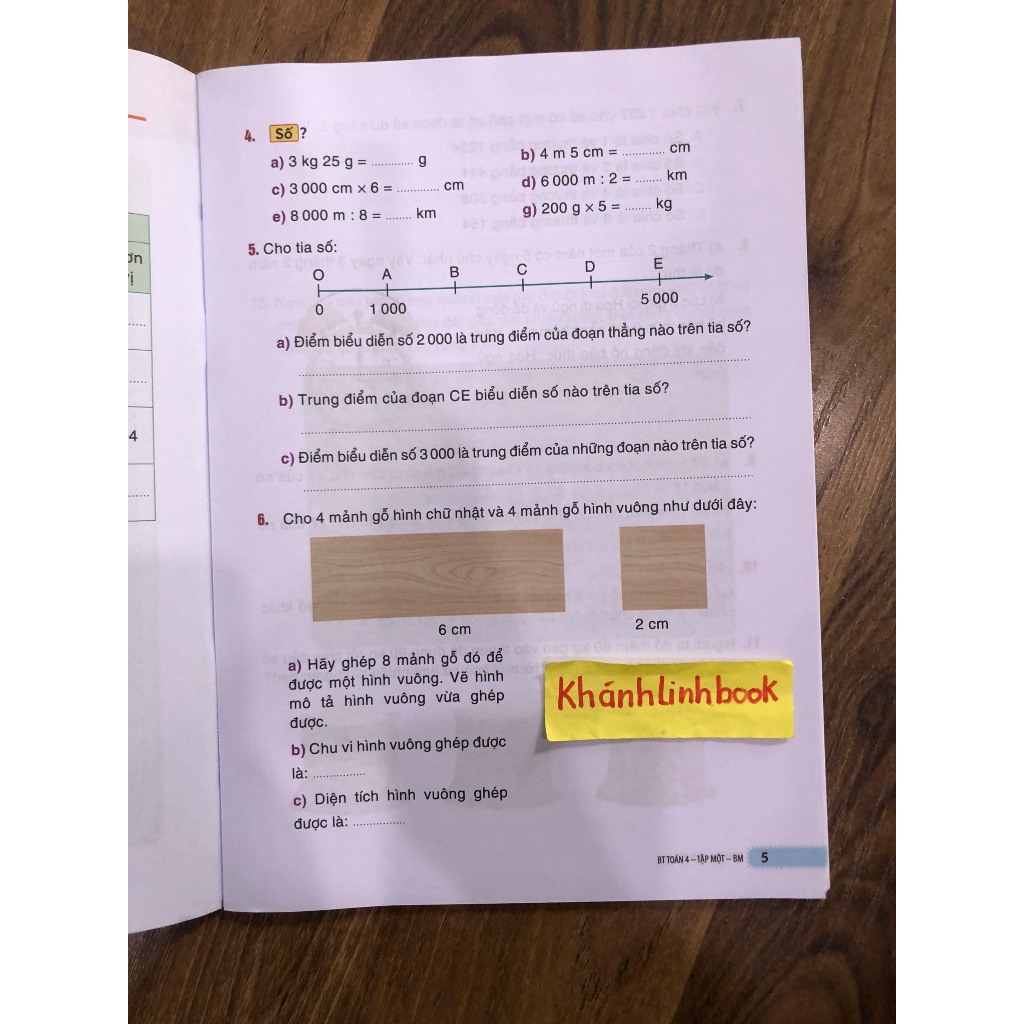 Sách - Bài tập phát triển năng lực Toán 4 Tập 1