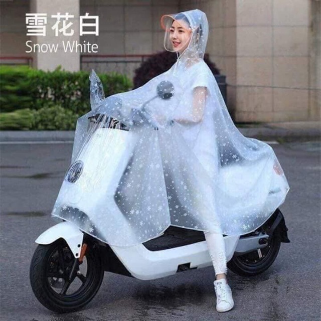ÁO MƯA BÔNG TUYẾT 2 ĐẦU, 1 ĐẦU. ĐTCA