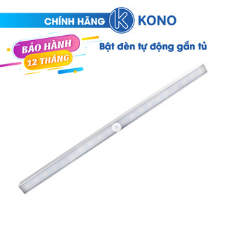 Đèn Led cảm ứng tự động bật sáng KONO KN-L350, sử dụng pin, thích hợp gắn tủ quần áo, tủ bếp, ngăn kéo bàn, cầu thang