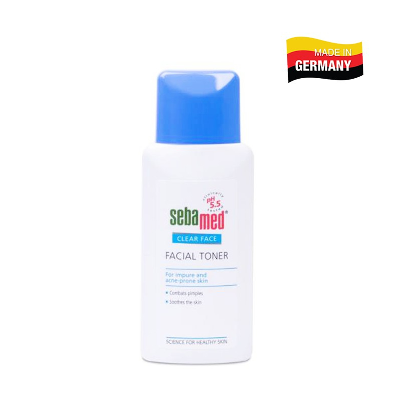 Nước hoa hồng cân bằng, se khít lỗ chân lông Sebamed Facial Toner pH5.5