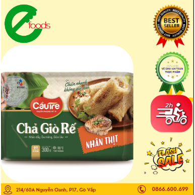 Chả Giò Rế Giòn Ngon 300-400G Tùy Đợt Hàng