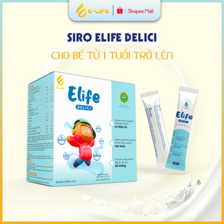 [SIRO ELIFE DELICI] Cho trẻ từ 6 tháng trở lên
