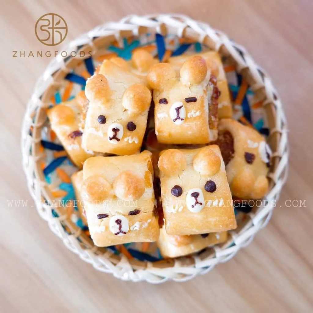 BÁNH DỨA HÌNH GẤU MINI VỊ TRUYỀN THỐNG