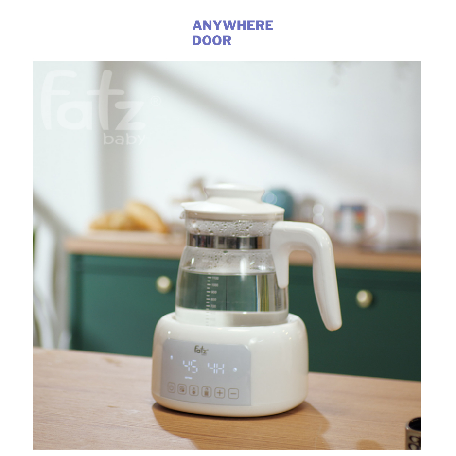 MÁY ĐUN VÀ HÂM NƯỚC PHA SỮA FATZBABY QUICK 12 PLUS + FB3504HB - bảo hành 12 tháng