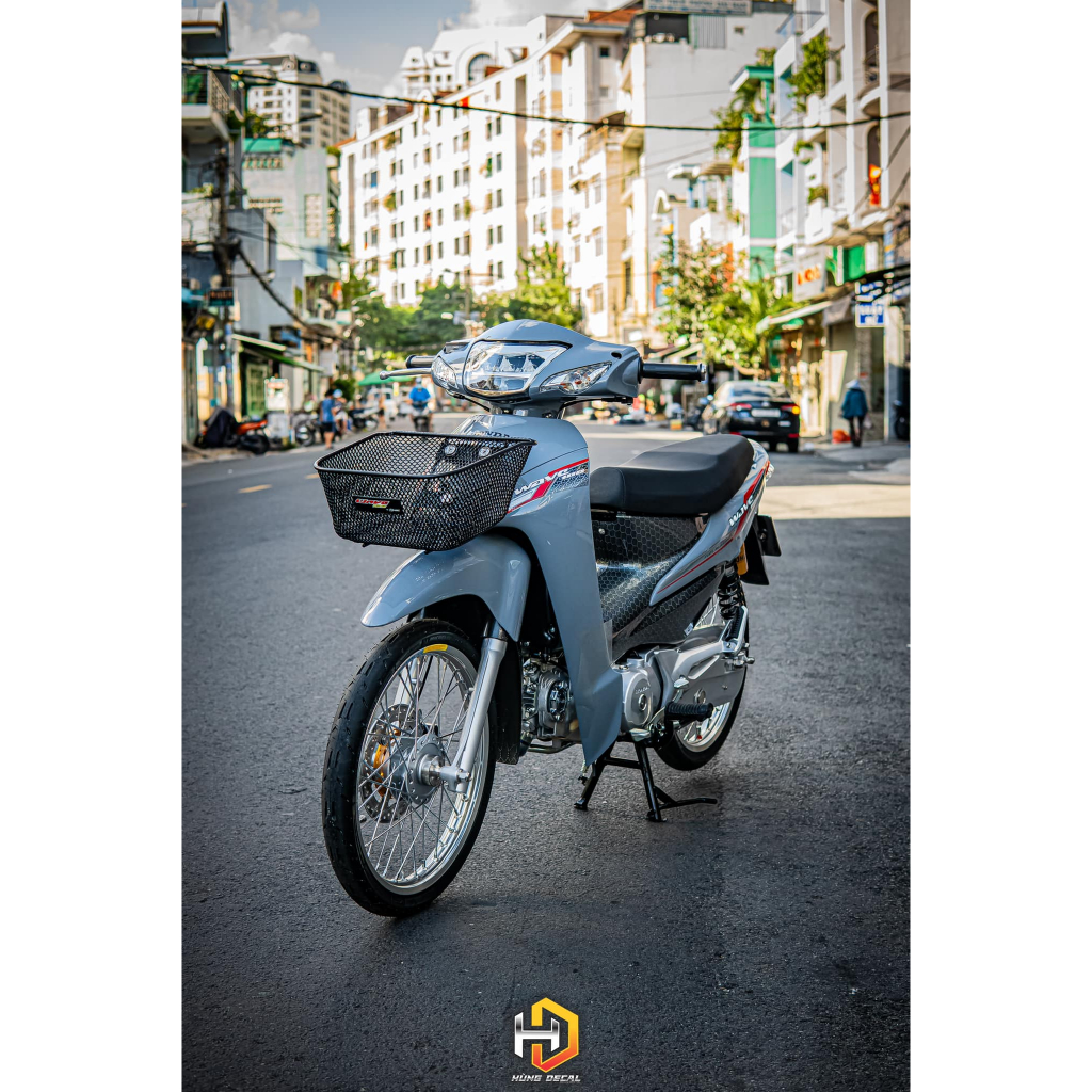 Tem rời wave 110 xi măng đơn giản 2023