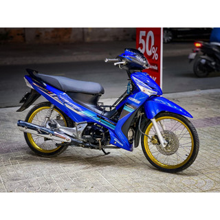 Tem rời future x xanh đen chế wave 125 cực đẹp , tem 3 lớp