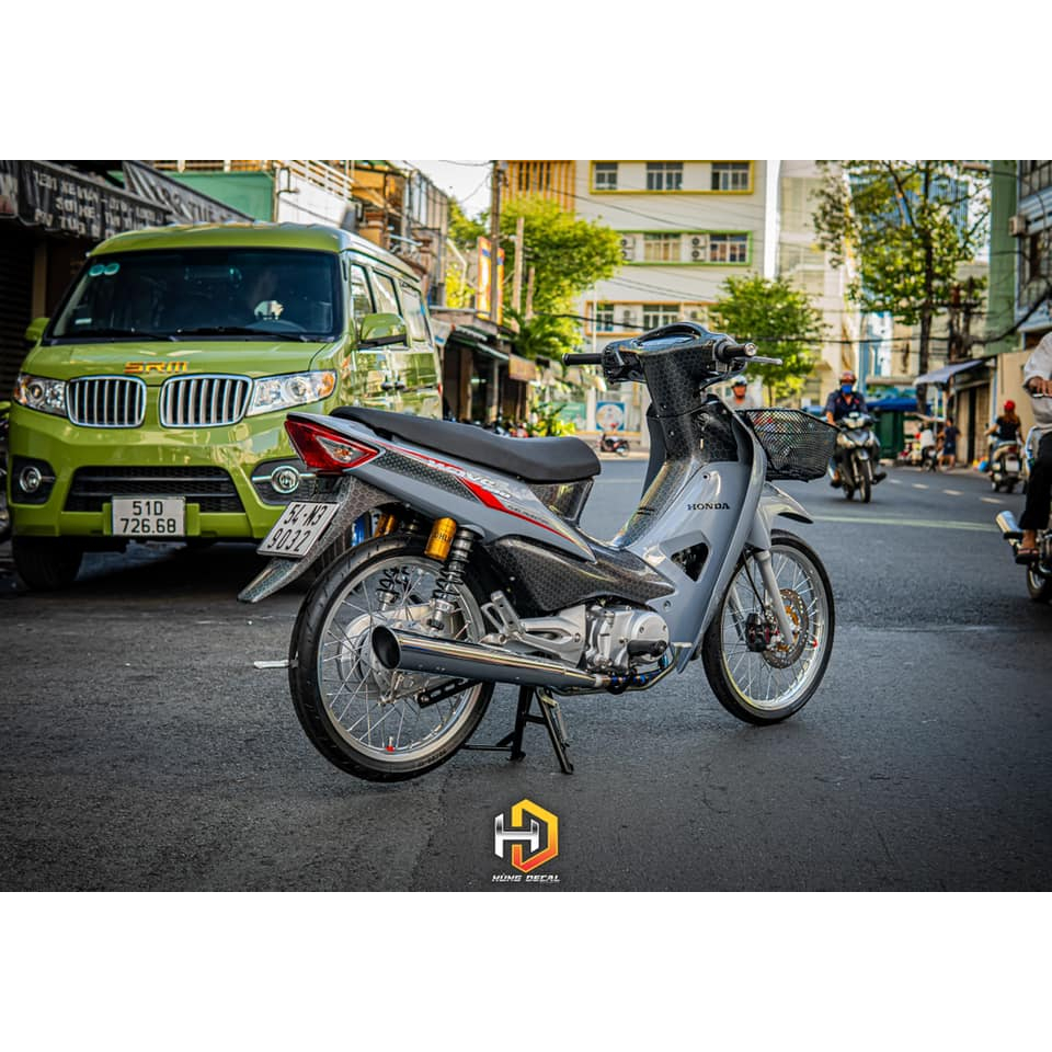 Tem rời wave 110 xi măng đơn giản 2023