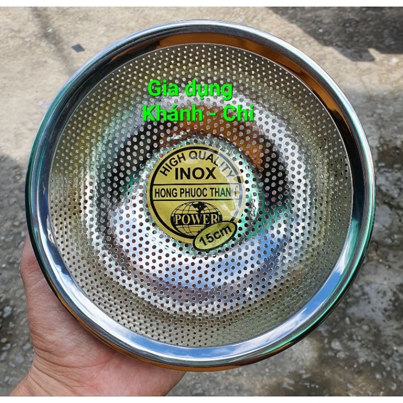 Rổ ( rá ) inox lỗ mịn