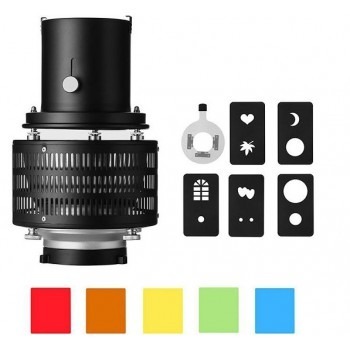 Bộ Tạo Hiệu Ứng Snoot Optical ngàm Bowens Ống Ngưng Tụ Ánh Sáng