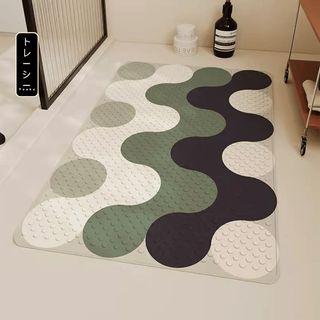 Thảm silicon trải sàn phòng tắm chống trượt xinh xắn, thảm chống trơn để trong phòng tắm cao cấp