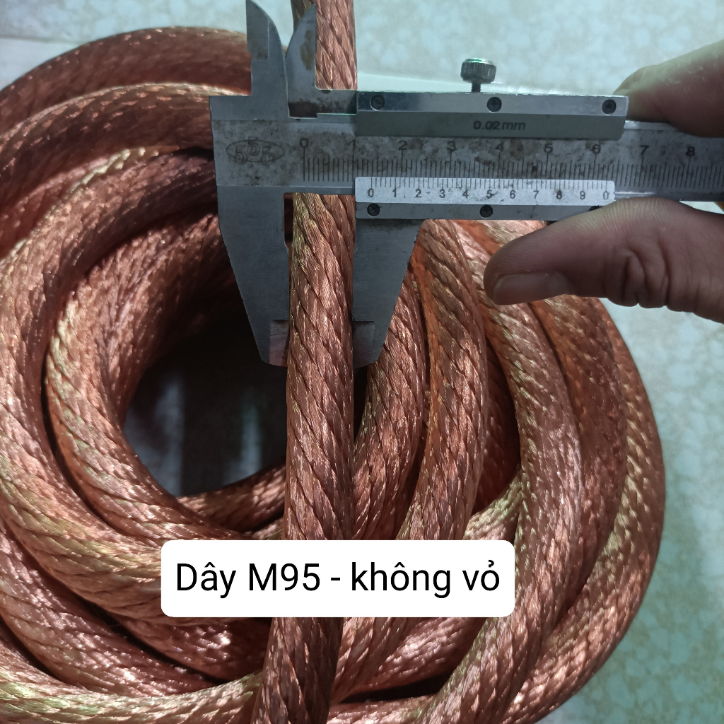 Dây đồng trần bện M50, M70, M95, M120 chế máy hàn cell pin