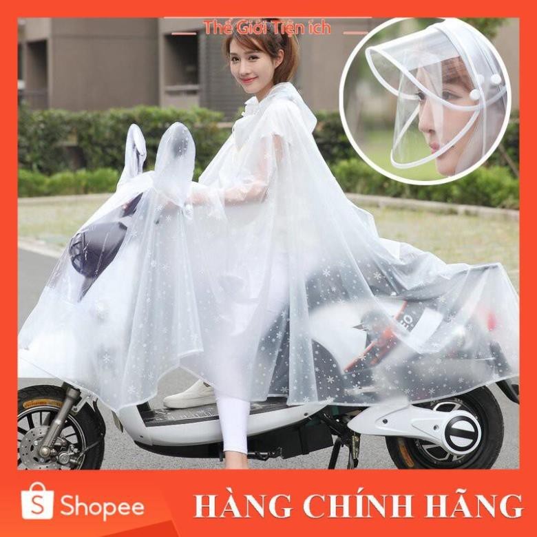 Áo Mưa Bông Hoa Tuyết 1 Đầu .ĐTLV