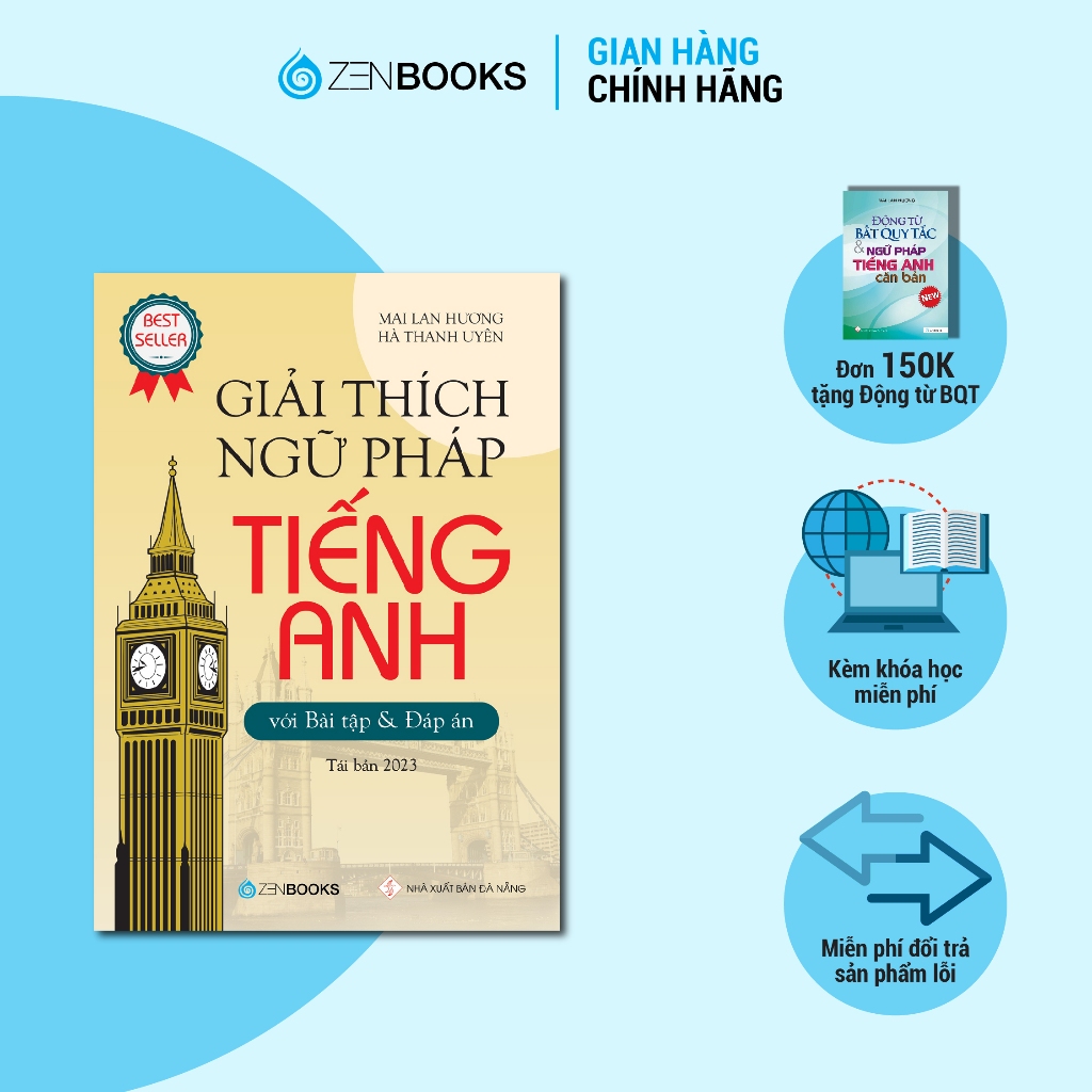 Sách - Giải Thích Ngữ Pháp Tiếng Anh - Mai Lan Hương (Tái Bản 2023) | BigBuy360 - bigbuy360.vn