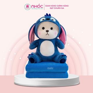 Gối mền Gấu Lena Cosplay Nhiều Kiểu Dáng Bông Cao Cấp - NHÓC