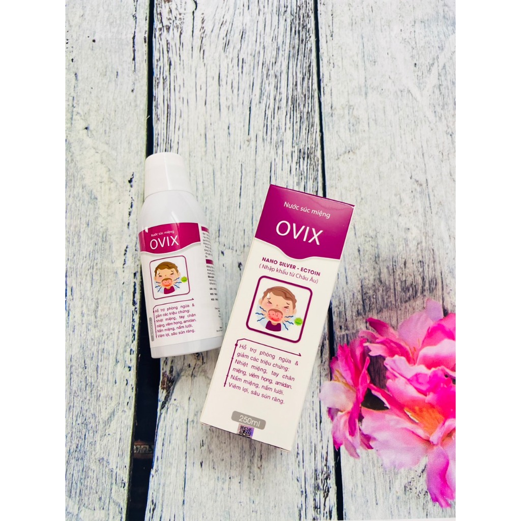 Nước súc miệng Ovix