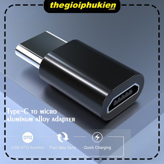 Đầu chuyển đổi cổng type-c sang cổng micro usb cho iphone/android - adapter02