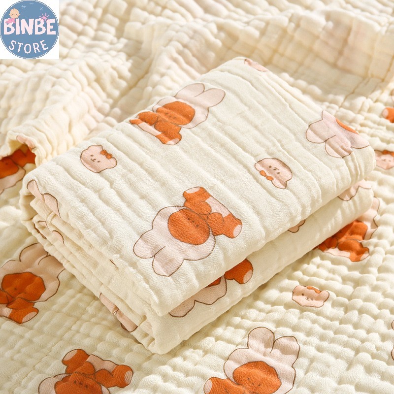 Khăn tắm xô đa năng siêu mềm siêu thấm cho bé sơ sinh Binbestore