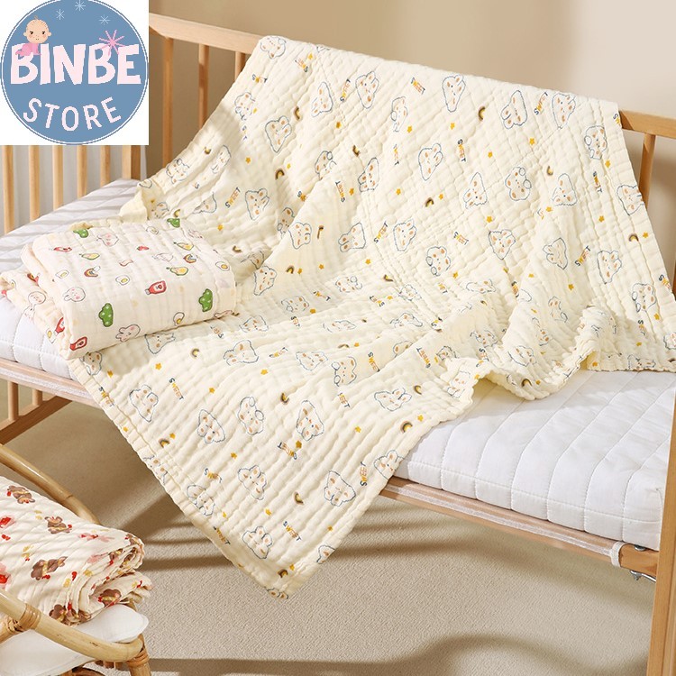 Khăn tắm xô đa năng siêu mềm siêu thấm cho bé sơ sinh Binbestore