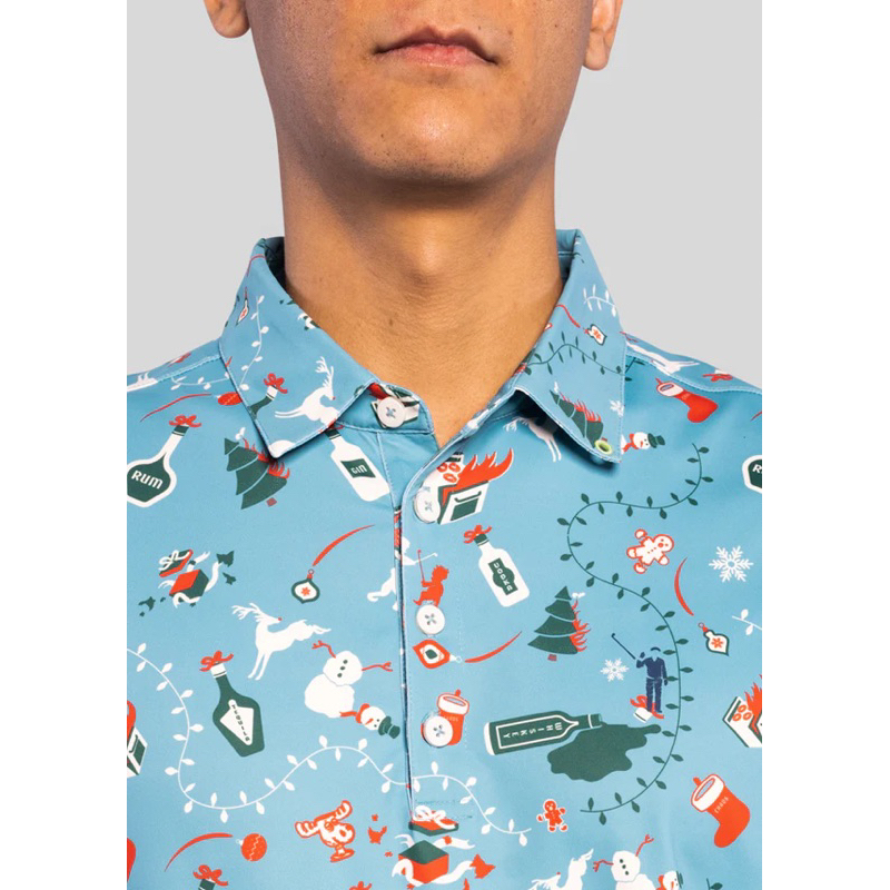 Áo golf wiliam murray icon giáng sinh - Chính hãng