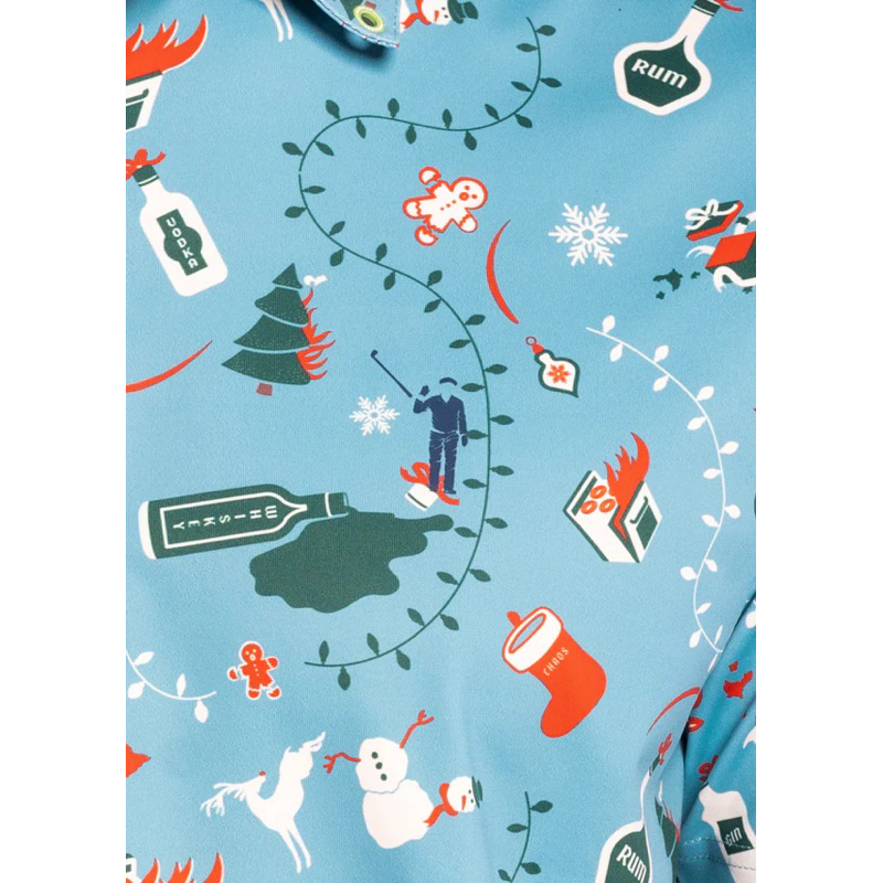 Áo golf wiliam murray icon giáng sinh - Chính hãng