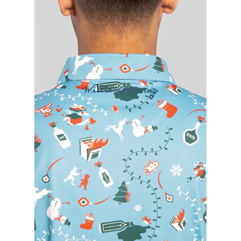 Áo golf wiliam murray icon giáng sinh - Chính hãng