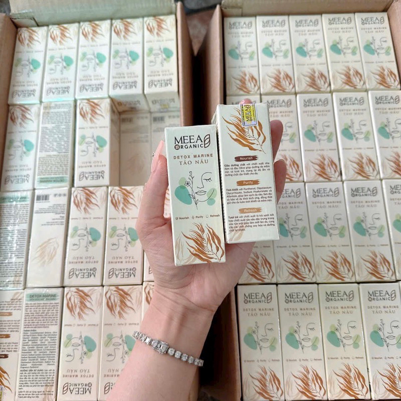 Sữa Rửa Mặt Tảo Nâu Detox Marine chai 30ml