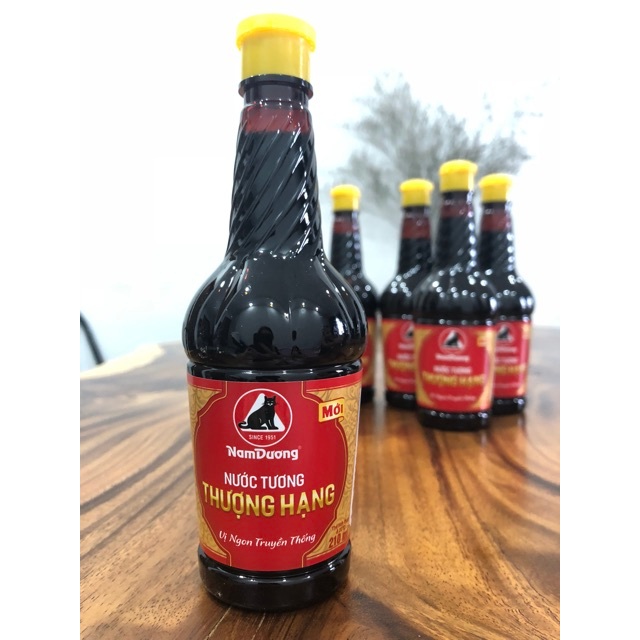 Nước tương thượng hạng không đường ăn chay, ăn kiêng chai 210ml