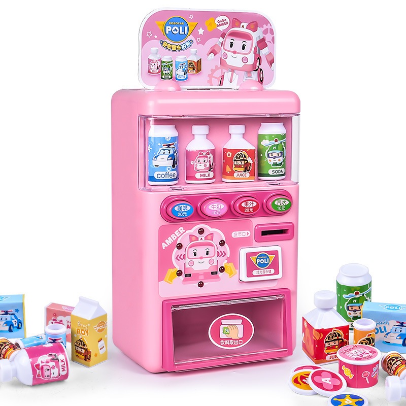 Đồ Chơi Máy Bán Nước Tự Động Trẻ Em Đồ Chơi Máy Bán Hàng Thông Minh Cho Bé
