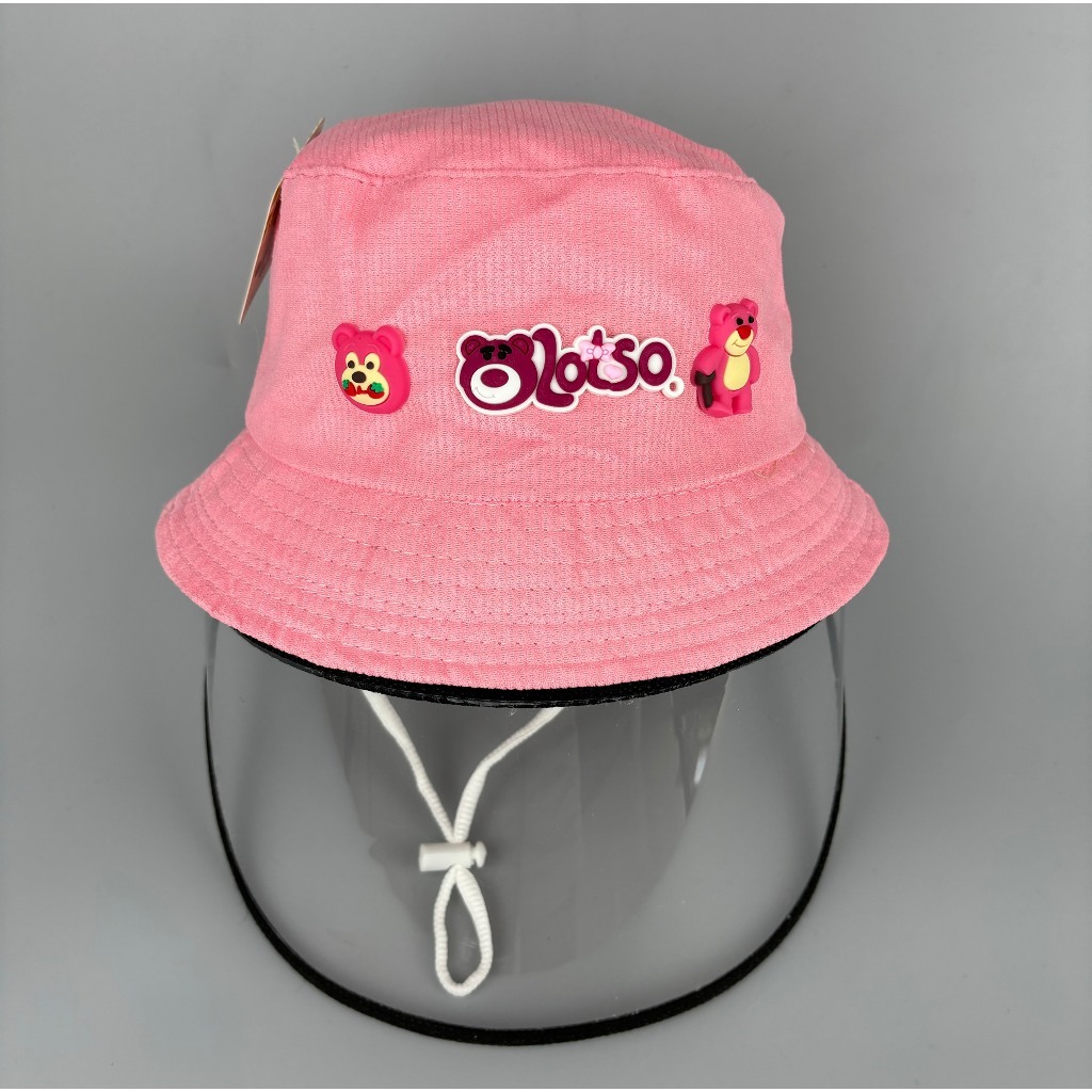 Nón tai bèo có dây gấu dâu cho trẻ em LOSTO - Mũ vành cho bé trai bé gái, M200