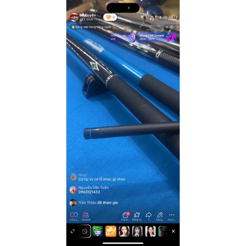 Cơ phủ cacbon lỗ-lip, đã lên tẩy kính