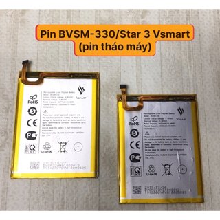 Pin vsmart star 3/bvsm-330 zin bóc máy