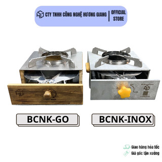 Bếp cồn Inox bọc gỗ cao cấp có ngăn kéo châm cồn tiện lợi - Bếp cồn nấu lẩu cho nhà hàng, quán ăn, giá sỉ cực tốt - BCNK
