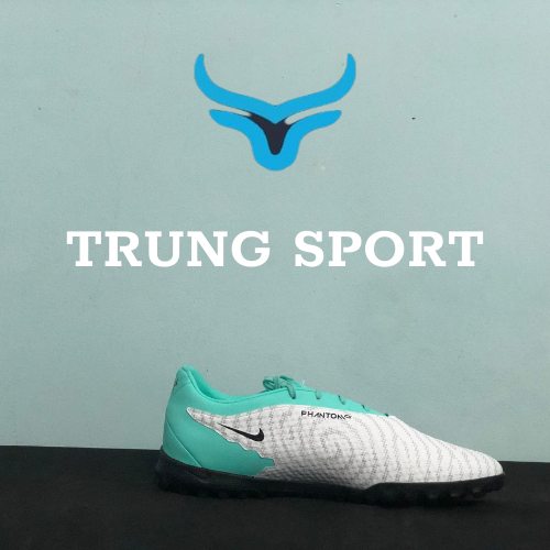 GIÀY NAM BÓNG ĐÁ CHÍNH HÃNG SÂN CỎ NHÂN TẠO, SÂN 5, SÂN 7 NIKE PHANTOM GX XANH TRẮNG C1