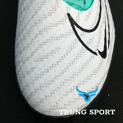 GIÀY NAM BÓNG ĐÁ CHÍNH HÃNG SÂN CỎ NHÂN TẠO, SÂN 5, SÂN 7 NIKE PHANTOM GX XANH TRẮNG C1