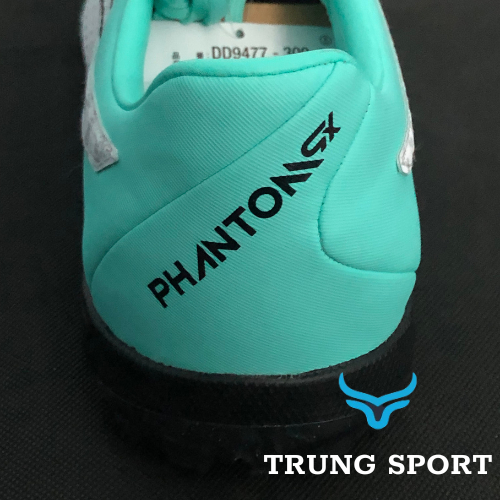 GIÀY NAM BÓNG ĐÁ CHÍNH HÃNG SÂN CỎ NHÂN TẠO, SÂN 5, SÂN 7 NIKE PHANTOM GX XANH TRẮNG C1