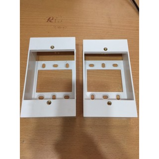 Đế nổi cao,thấp. nổi đôi,đế âm đơn, đế âm đôi  SINO (dùng gắn mặt hoặc ổ cắm trong shop)
